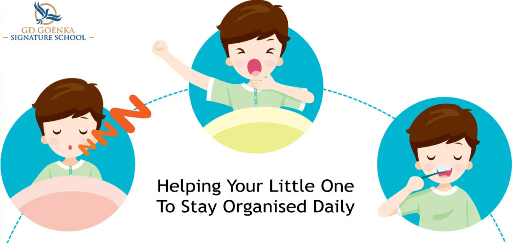 Helping Your Little One To Stay Organised Daily