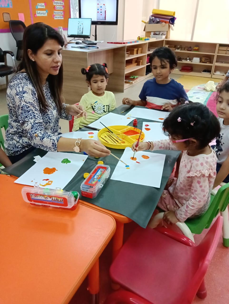 Classroom learning at GD Goenka Signature School in Gurgaon